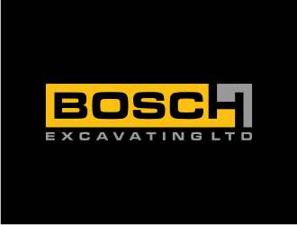 Bosch Excavating Ltd logo design by nurul_rizkon