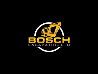 Bosch Excavating Ltd logo design by zeta