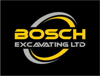 Bosch Excavating Ltd logo design by cintoko