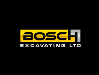 Bosch Excavating Ltd logo design by kimora