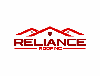 Reliance Roofing  logo design by mletus