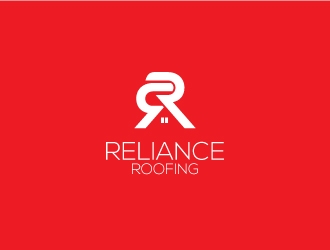 Reliance Roofing  logo design by artbitin