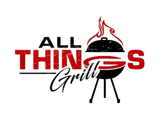 www.allthingsgrill.com logo design by nexgen