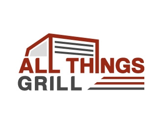 www.allthingsgrill.com logo design by Boomstudioz