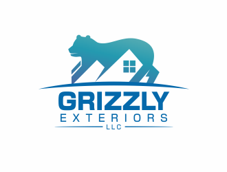 Grizzly Exteriors, LLC. logo design by intellogo