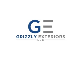Grizzly Exteriors, LLC. logo design by bricton