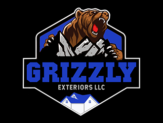 Grizzly Exteriors, LLC. logo design by Optimus