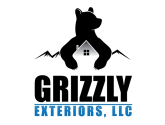 Grizzly Exteriors, LLC. logo design by logoguy