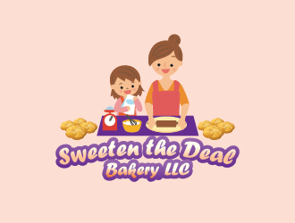Sweeten the Deal Bakery, LLC  logo design by czars
