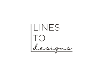 Lines to Designs logo design by mbamboex