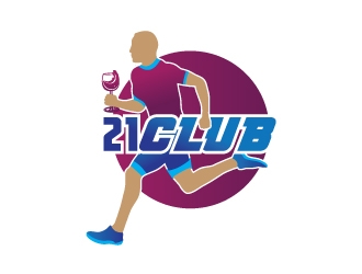 21 Club logo design by Erasedink