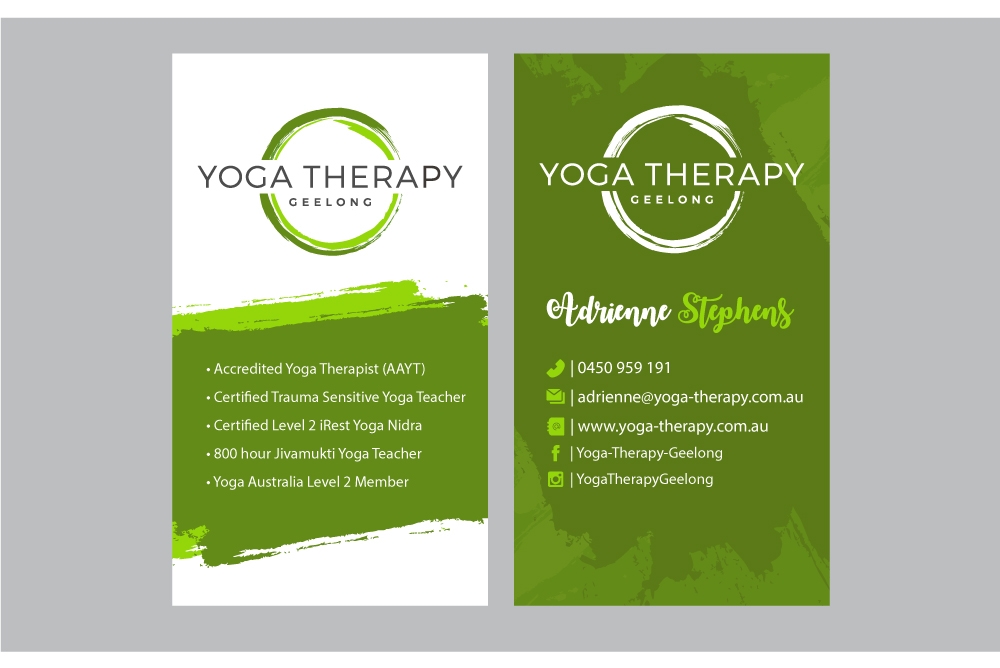 Yoga Therapy Geelong logo design by Godvibes