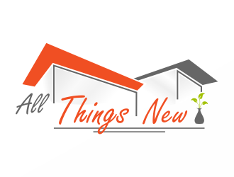 All Things New logo design by mikael