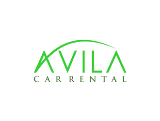 Avila Car Rental  logo design by johana