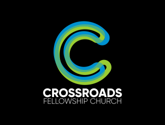 Crossroads Fellowship Church  logo design by ekitessar