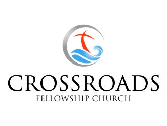 Crossroads Fellowship Church  logo design by jetzu
