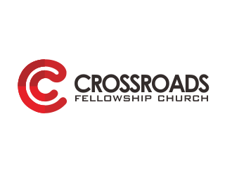 Crossroads Fellowship Church  logo design by YONK