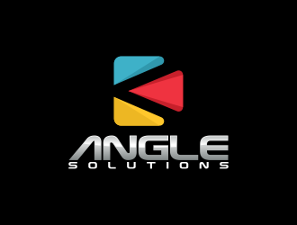 Angle Solutions logo design by ekitessar
