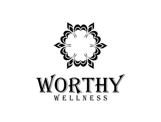 Worthy Wellness logo design by excelentlogo