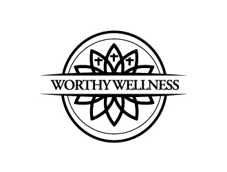 Worthy Wellness logo design by Erasedink