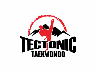 Tectonic Taekwondo logo design by bosbejo