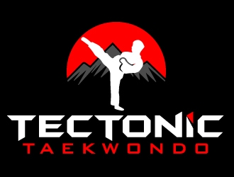 Tectonic Taekwondo logo design by ElonStark