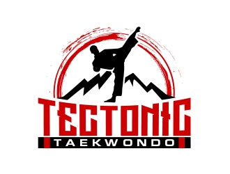Tectonic Taekwondo logo design by MarkindDesign