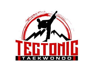 Tectonic Taekwondo logo design by MarkindDesign