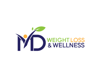 MD Weight Loss & Wellness logo design by bluespix