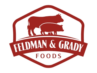 Feldman & Grady Foods logo design by jaize