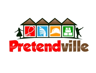 Pretendville logo design by DreamLogoDesign