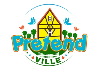 Pretendville logo design by DreamLogoDesign