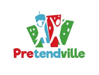 Pretendville logo design by ingepro