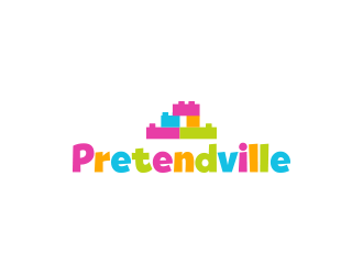 Pretendville logo design by keylogo