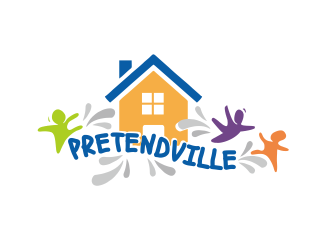 Pretendville logo design by YONK