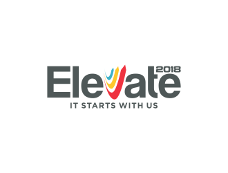 Elevate 2018 logo design by ekitessar