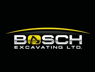 Bosch Excavating Ltd logo design by Eliben