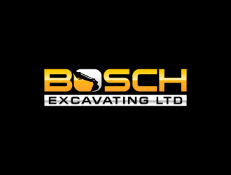 Bosch Excavating Ltd logo design by senandung