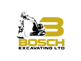 Bosch Excavating Ltd logo design by togos