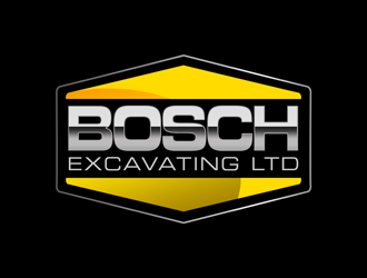 Bosch Excavating Ltd logo design by kunejo