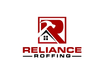 Reliance Roofing  logo design by jenyl