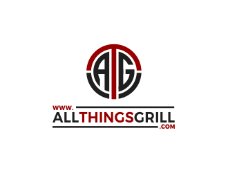 www.allthingsgrill.com logo design by kimora