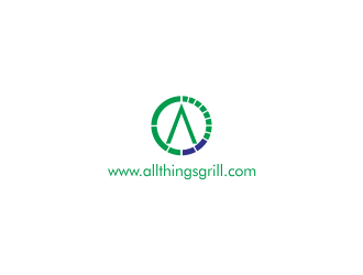 www.allthingsgrill.com logo design by Greenlight