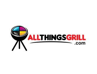 www.allthingsgrill.com logo design by serprimero