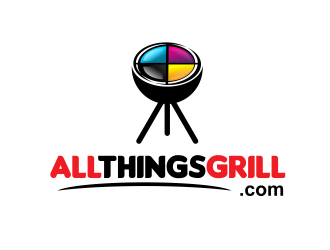 www.allthingsgrill.com logo design by serprimero