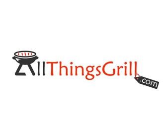 www.allthingsgrill.com logo design by Arrs