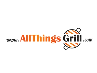 www.allthingsgrill.com logo design by Arrs