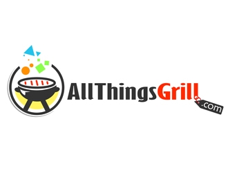 www.allthingsgrill.com logo design by Arrs