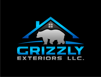 Grizzly Exteriors, LLC. logo design by haze