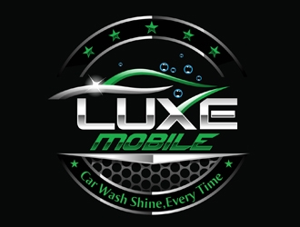 Luxe Mobile Car Wash Shine,Every Time logo design by DreamLogoDesign